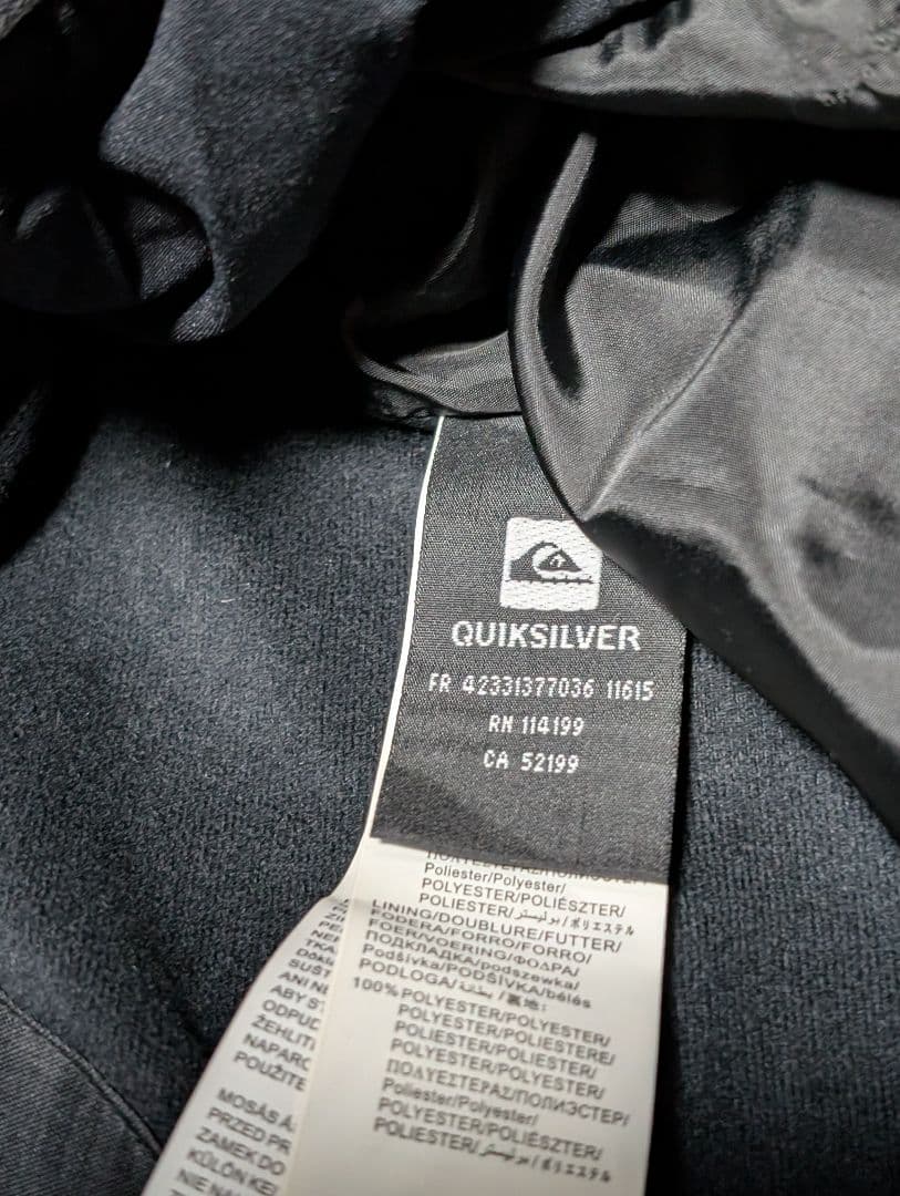 QUIKSILVER クイックシルバー スノボウェア Lサイズ