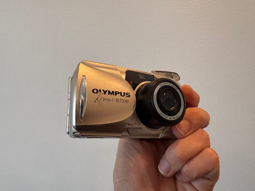 OLYMPUS μ[mju:]-II ZOOM コンパクトフィルムカメラ