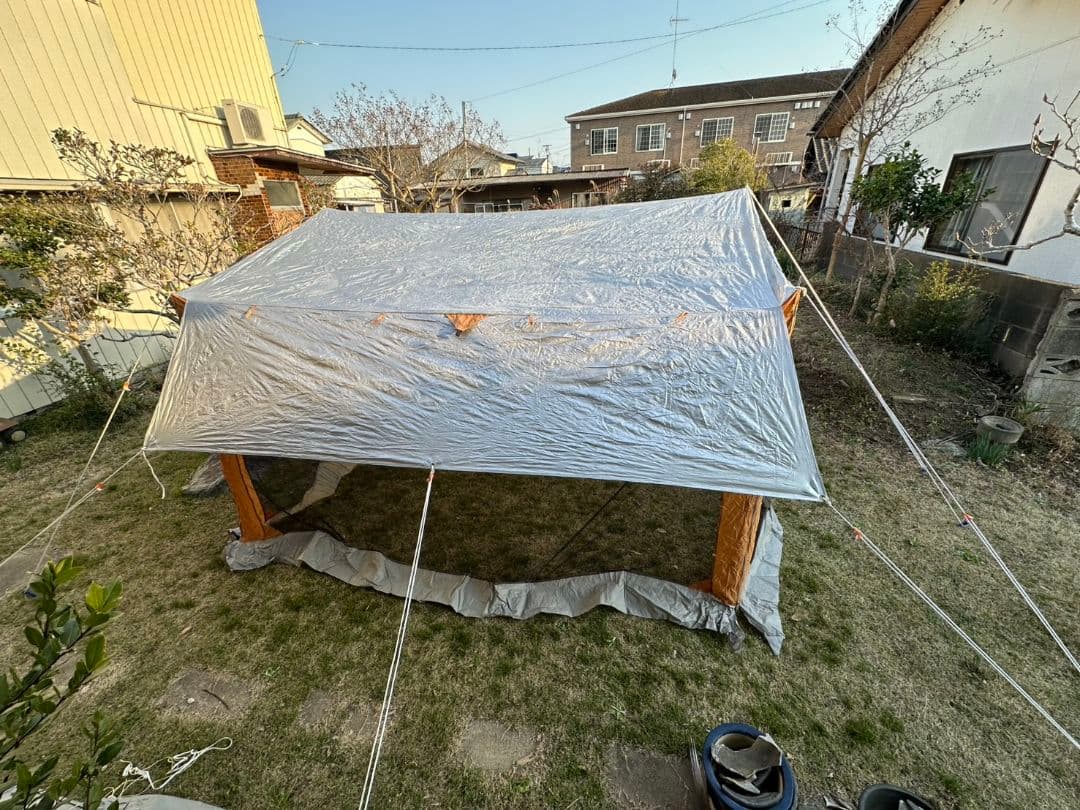 CAPTAIN STAG レジーナ メッシュタープ（キャノピー付）