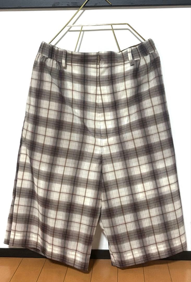 6roku ハーフパンツ　チェック