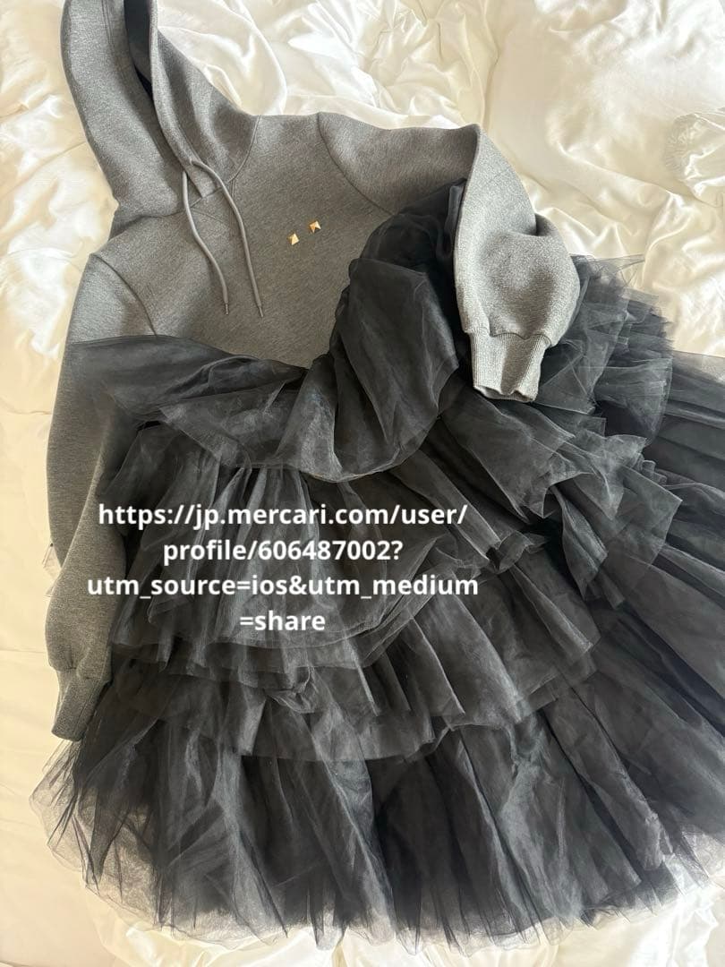 ワンピース Bibiy MARCELLINE HOODIE DRESS