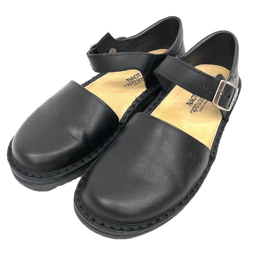 NAOT ストラップシューズ OLGA オルガ 37サイズ 黒 aq12382