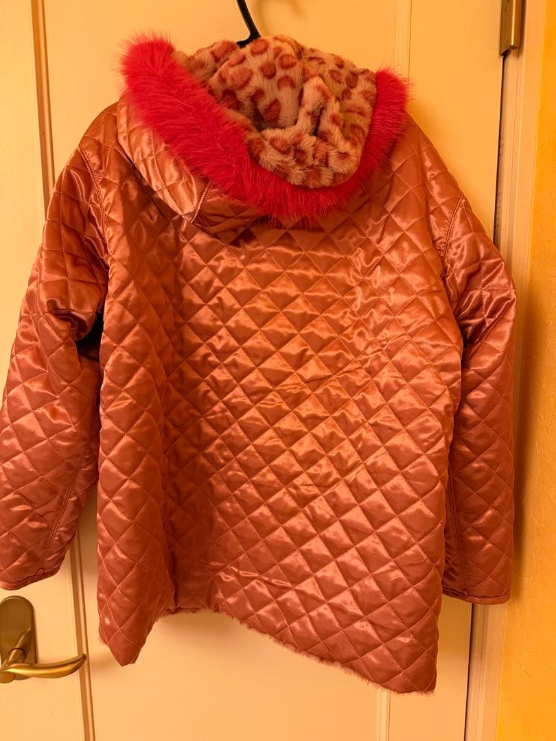 ピンクハウスレオパードファージャケット