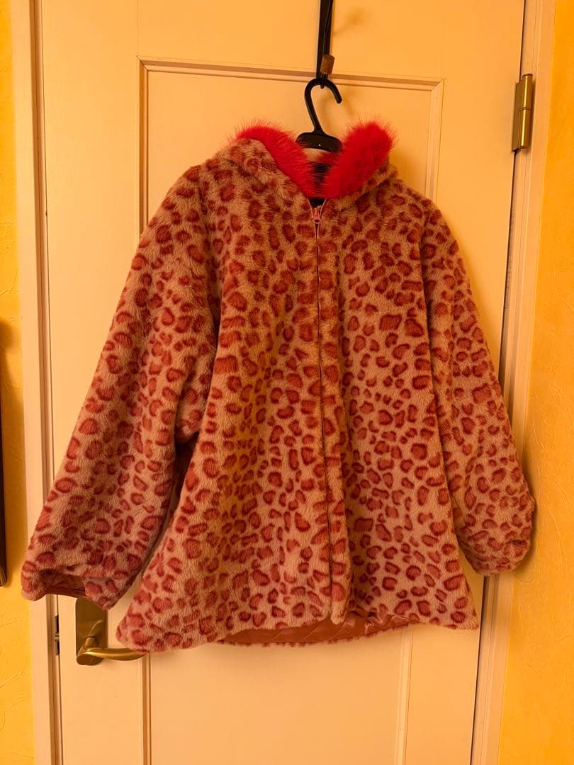 ピンクハウスレオパードファージャケット