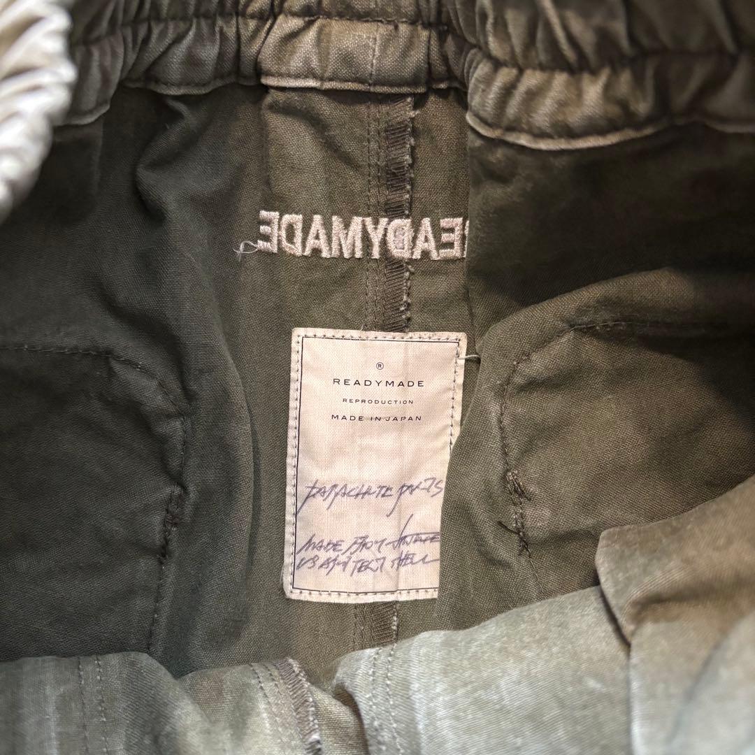 ready made レディメイド　パラシュートカーゴパンツ