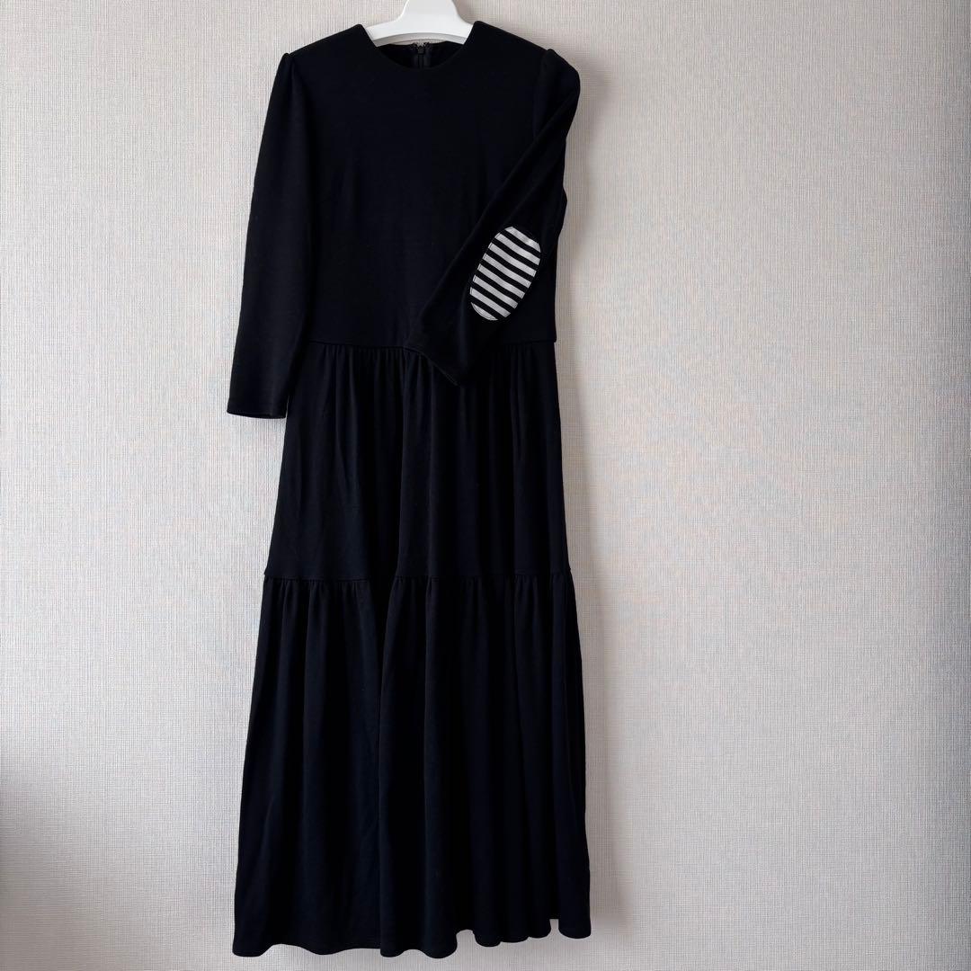 BORDERSatBALCONY (ボーダーズアットバルコニー) 黒ワンピース