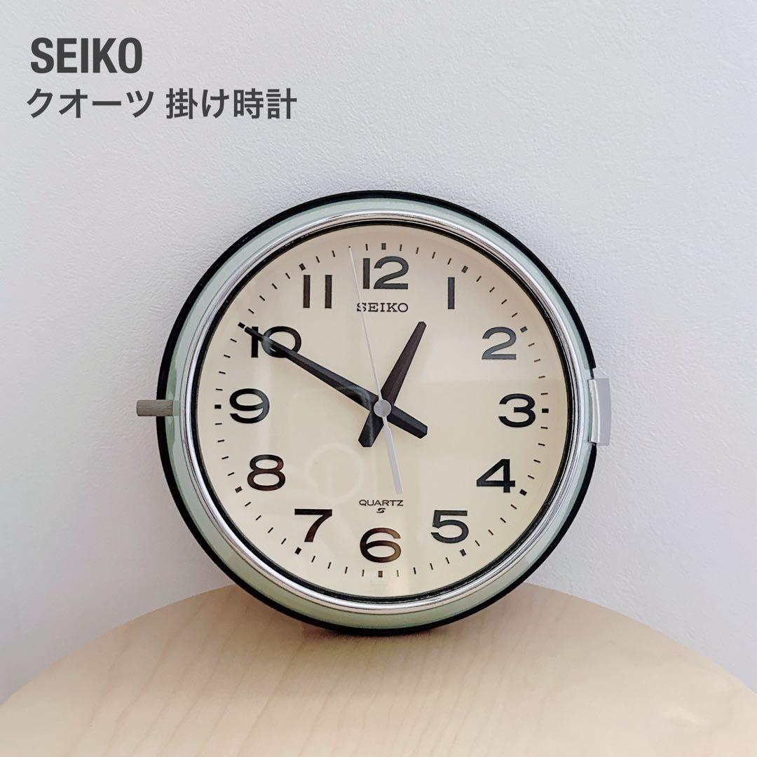 【美品】SEIKO セイコー 人気 クオーツ 掛け時計 KS474M