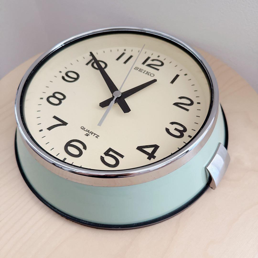 【美品】SEIKO セイコー 人気 クオーツ 掛け時計 KS474M
