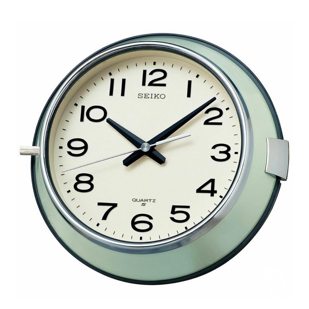 【美品】SEIKO セイコー 人気 クオーツ 掛け時計 KS474M