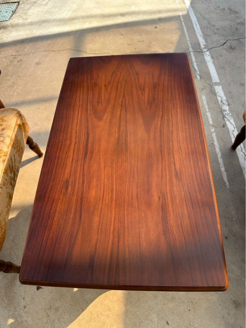 カリモク 花柄ソファセットとテーブル 茨城県古河市まで引き取り限定