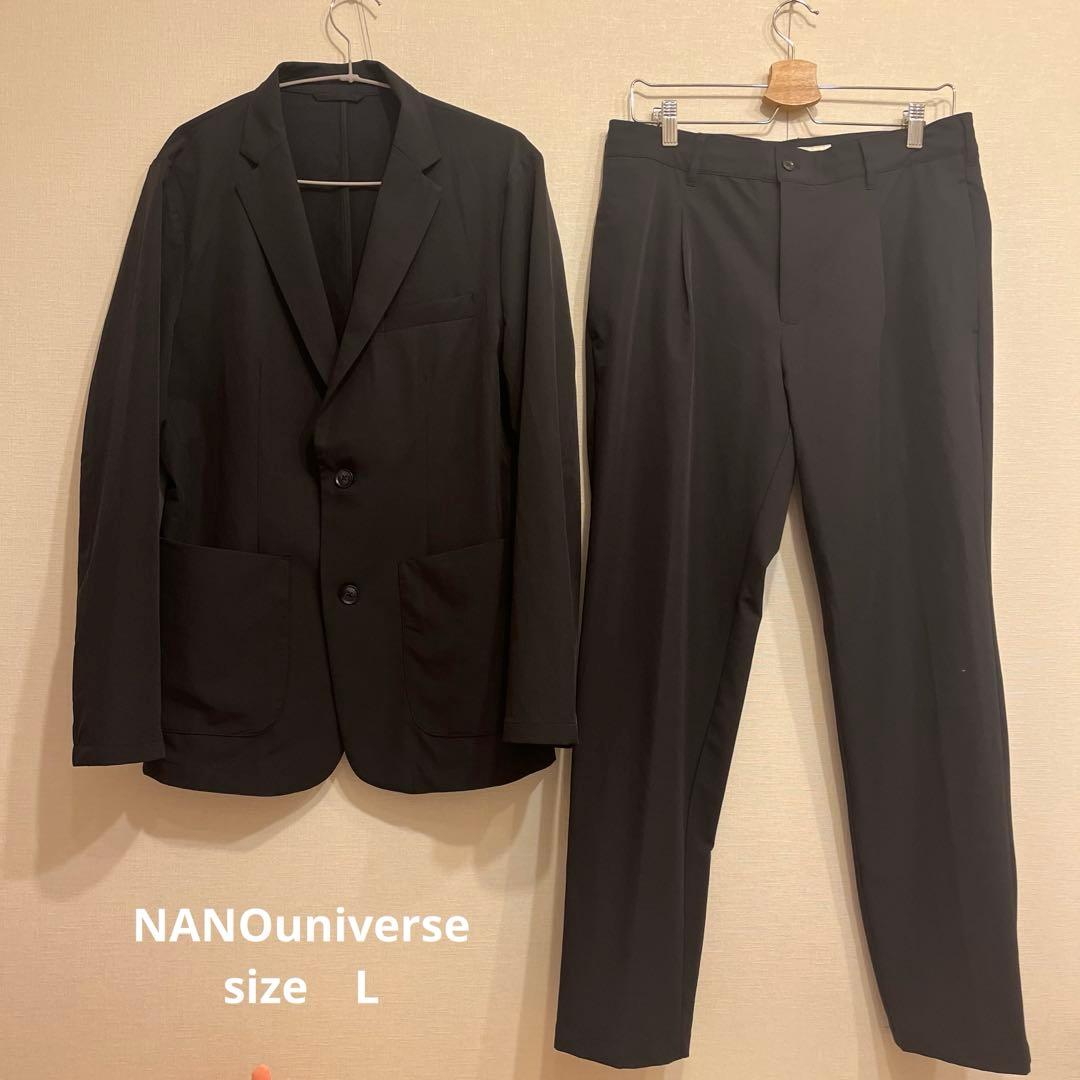 【未使用】ナノユニバース　アクティブ4WAYストレッチドライ セットアップ