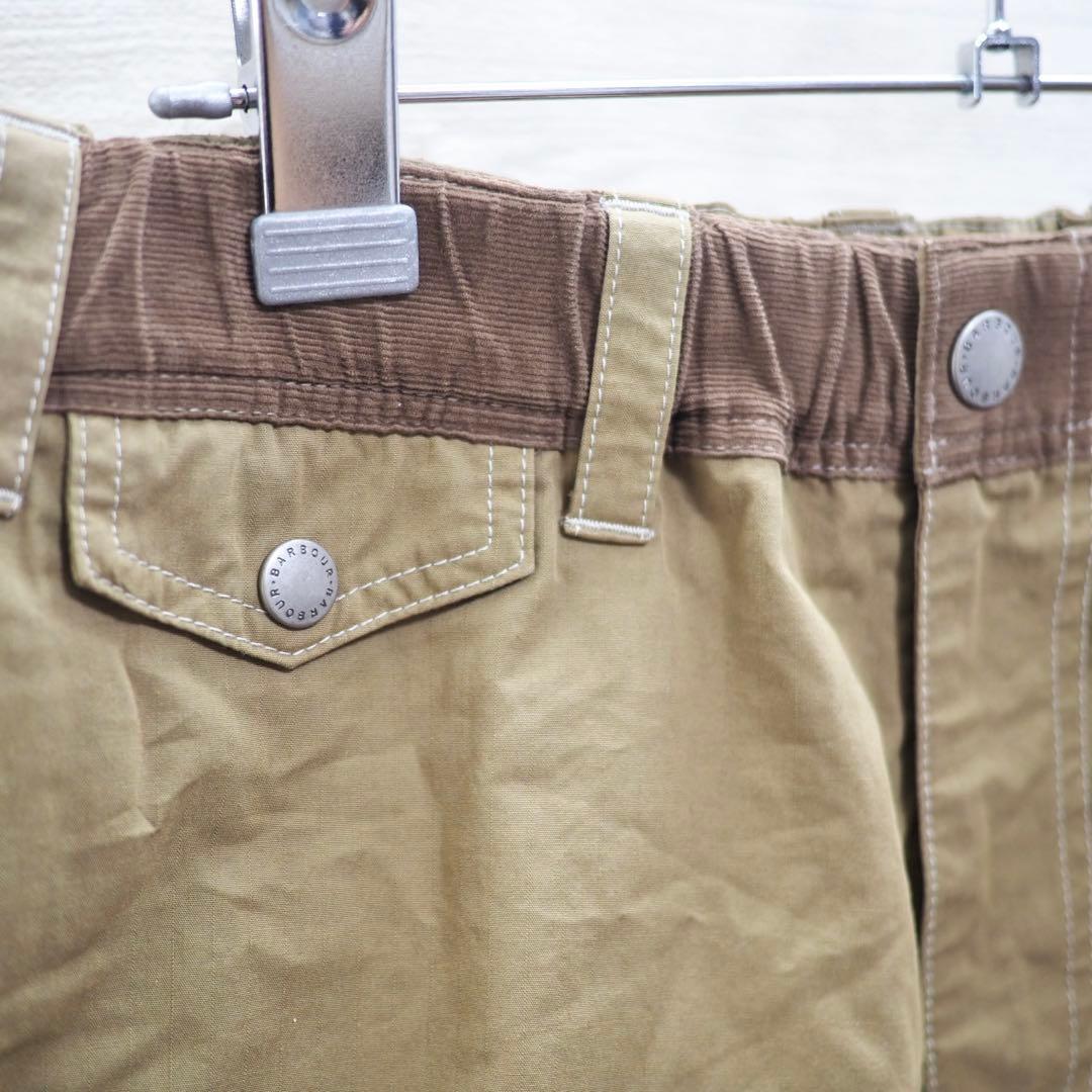 and wander × BARBOUR｜SOLWAYショーツ (ベージュ・3)