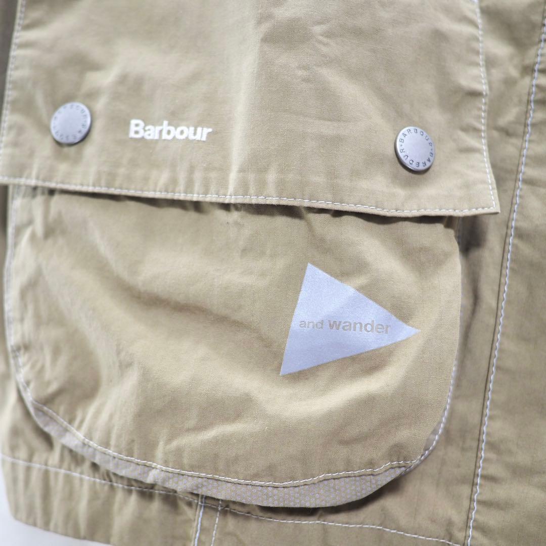 and wander × BARBOUR｜SOLWAYショーツ (ベージュ・3)