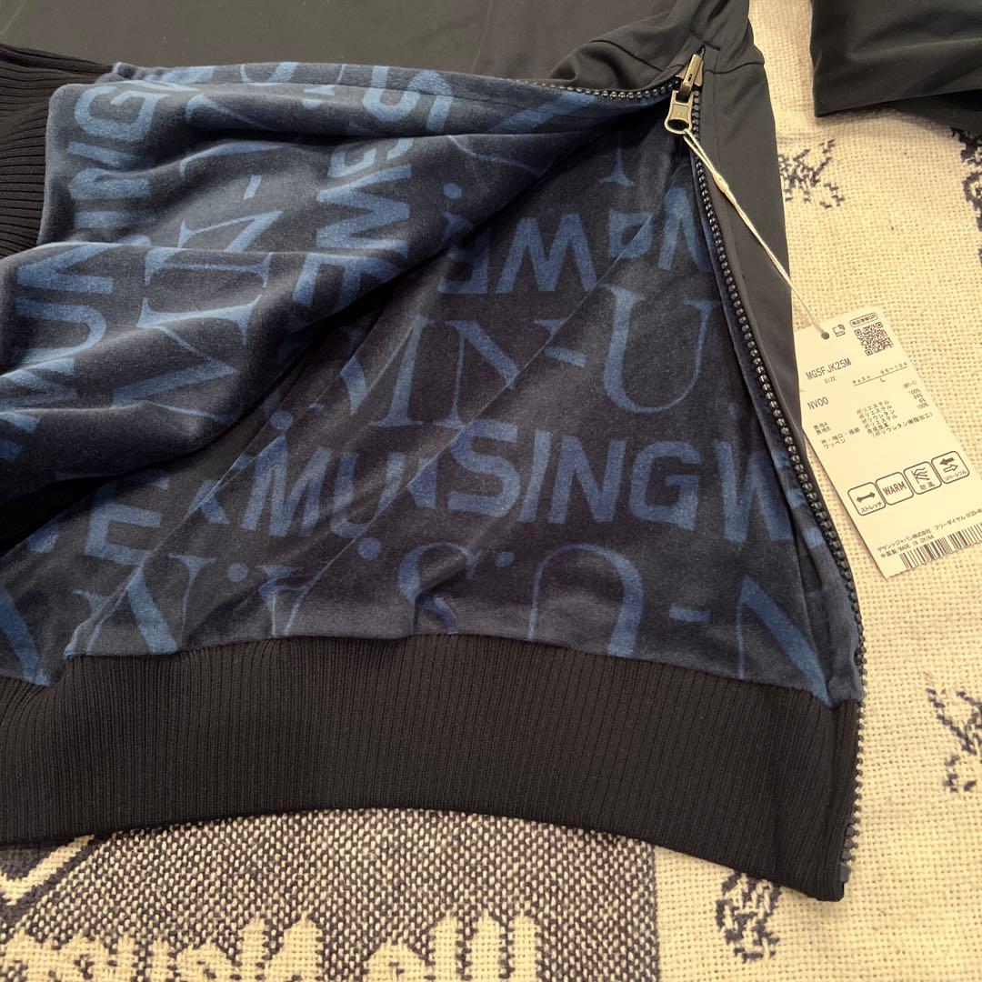 Minding wear 防風ストレッチ　リバーシブル　Vネックブルゾン