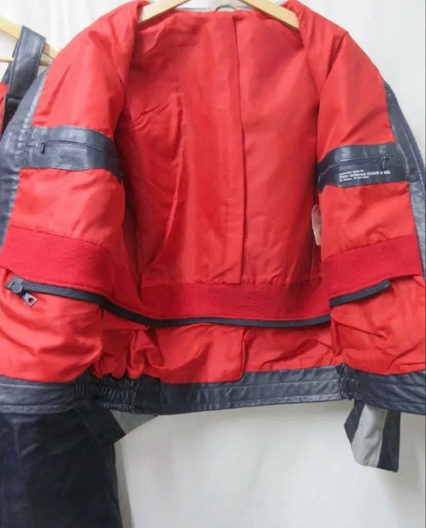 K*i様 レザージャケット上下革サルペットMOTORCYCLEオールインワ