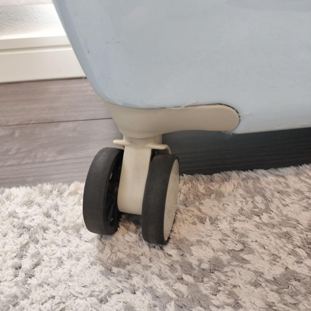 NORICCO ノリッコ　完売品希少カラーパステルブルー　キッズキャリーМサイズ