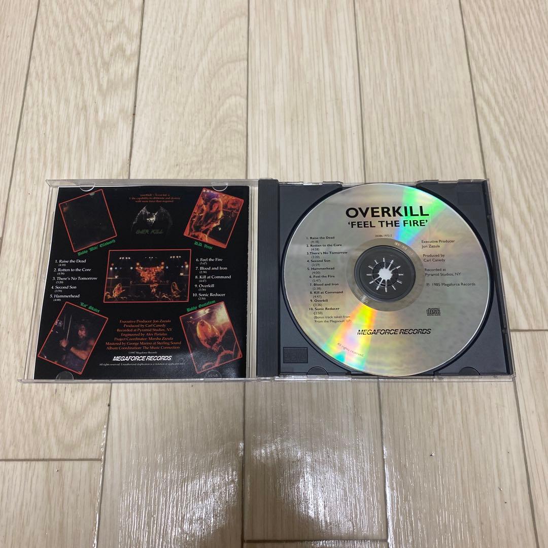 【廃盤】OVER KILL - FEEL THE FIRE