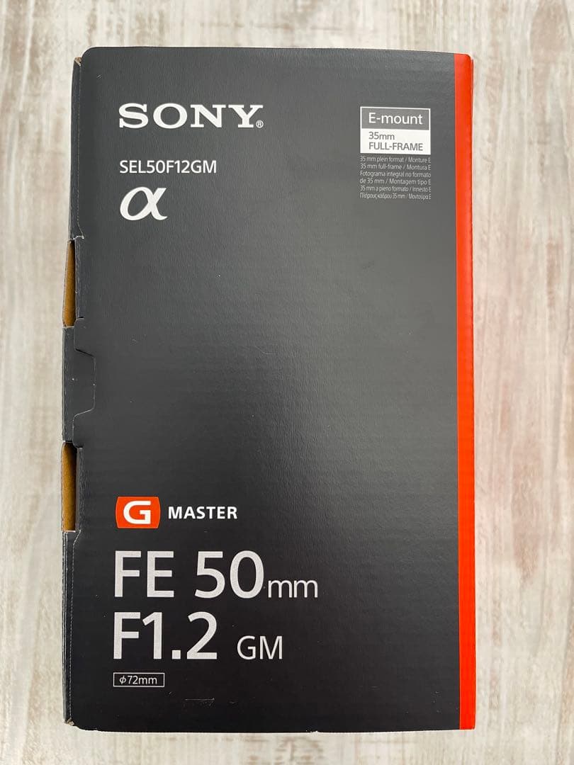 【極美品】SONY FE 50mmf1.2 GM SEL50F12GM 保証付き