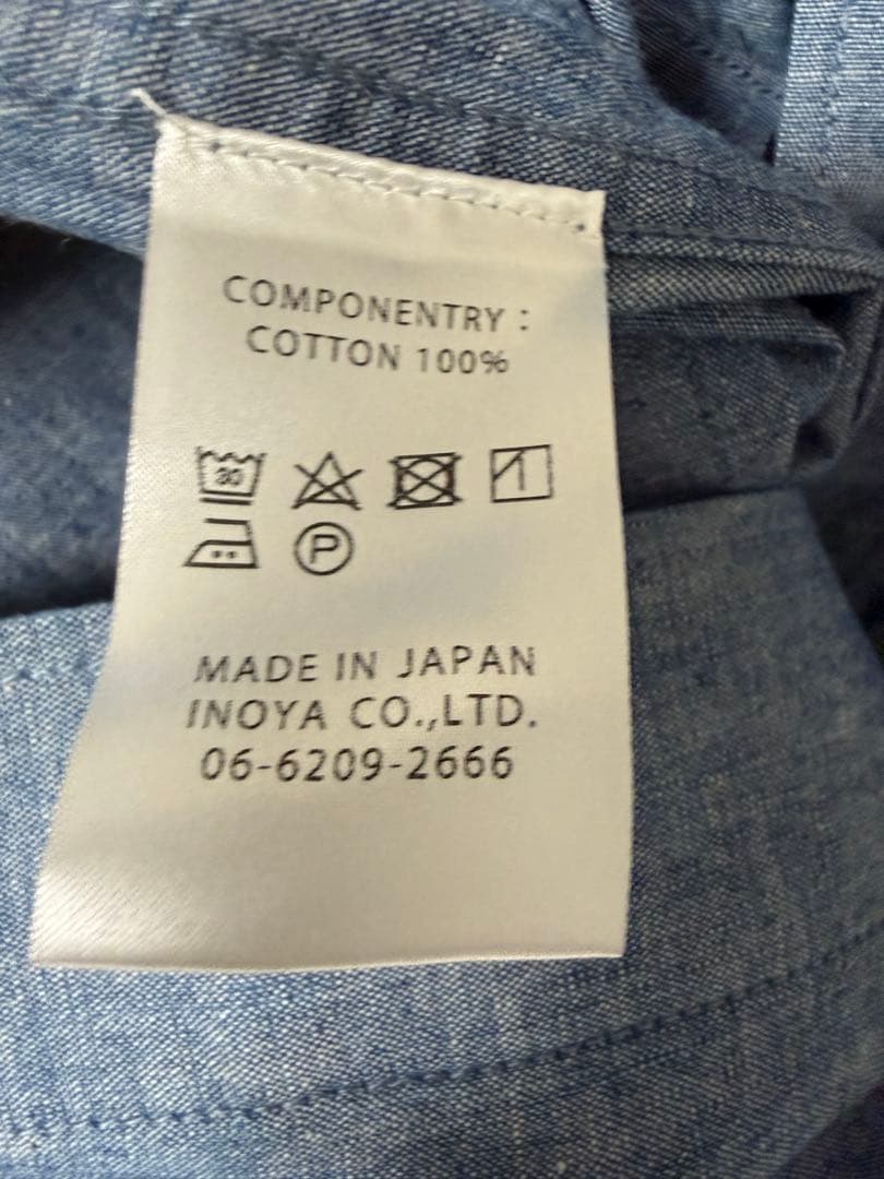 slow&coスロウ シャンブレーファティーグジャケット