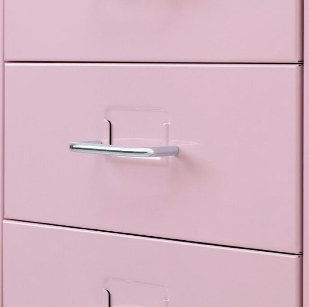 イケアIKEA⭐︎HELMERヘルメル⭐︎ 引き出しユニットキャスター付き⭐︎ピンク