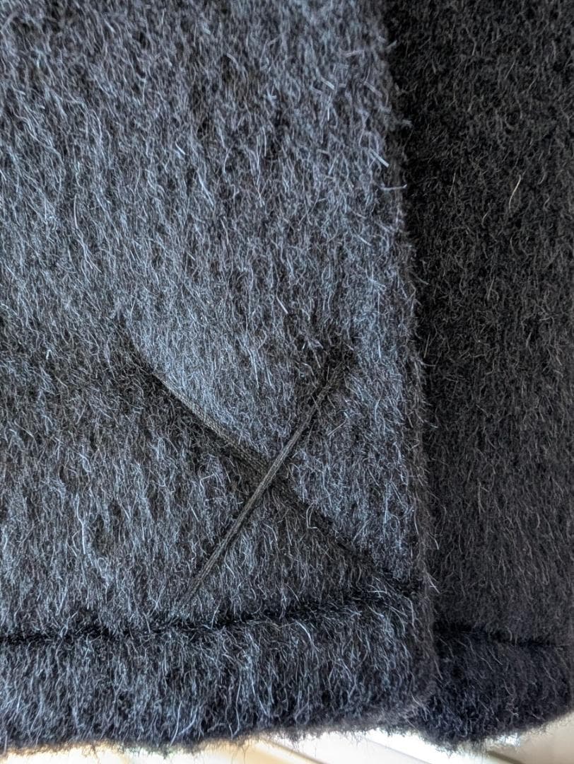 定価13.5万 AKM WRAP ROPE COAT アルパカ ラップコート Ｓ