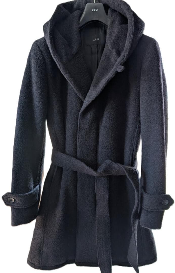 定価13.5万 AKM WRAP ROPE COAT アルパカ ラップコート Ｓ