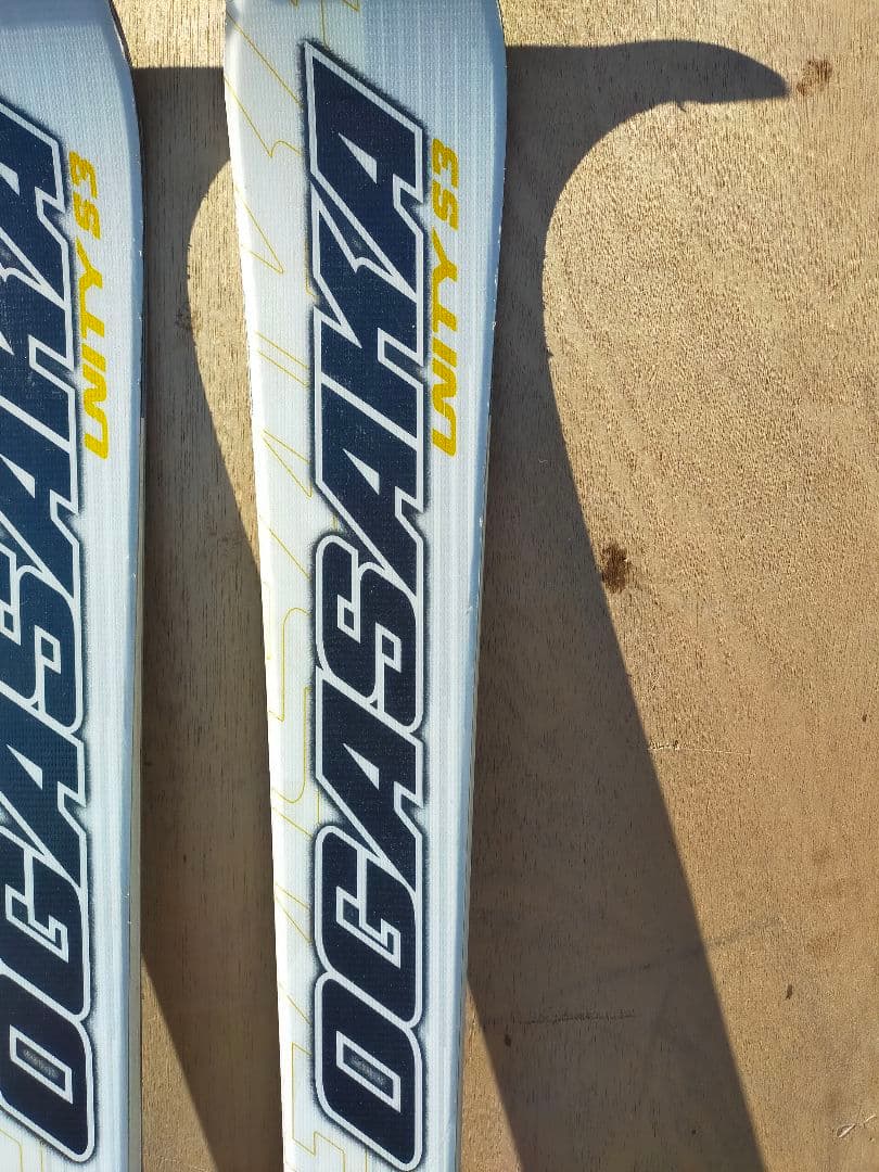 OGASAKA オガサカ　UNITY S3 スキー板 ビンディング付き 白色