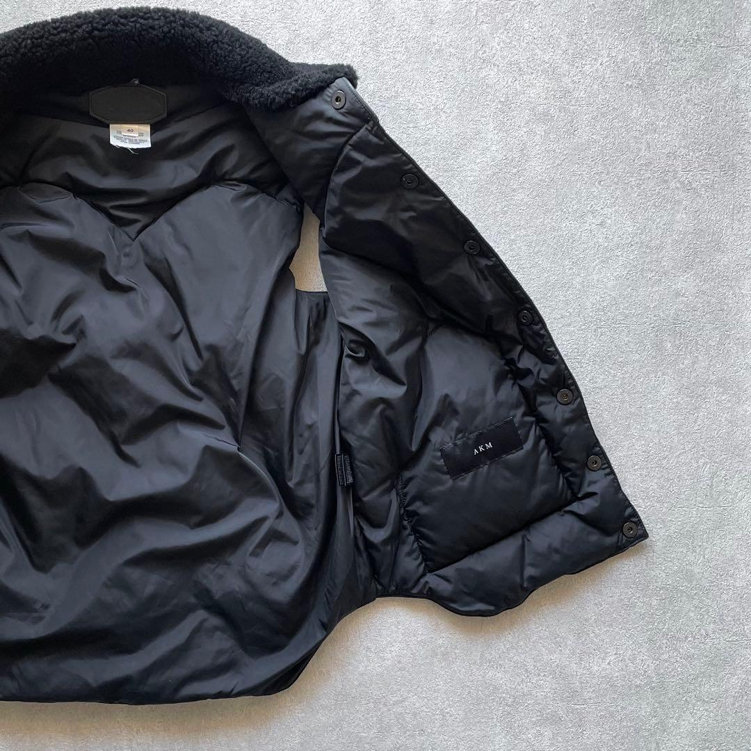 別注ロッキーマウンテン ウールクリスティベスト オールブラック SIZE40