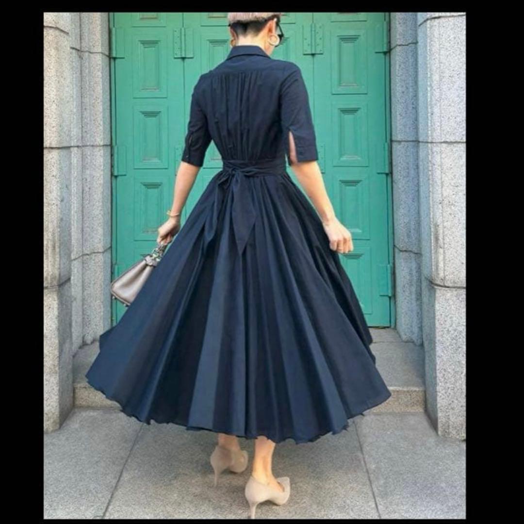 ジェンヌ・JENNE オードリールックエアリーワンピース・Sサイズ