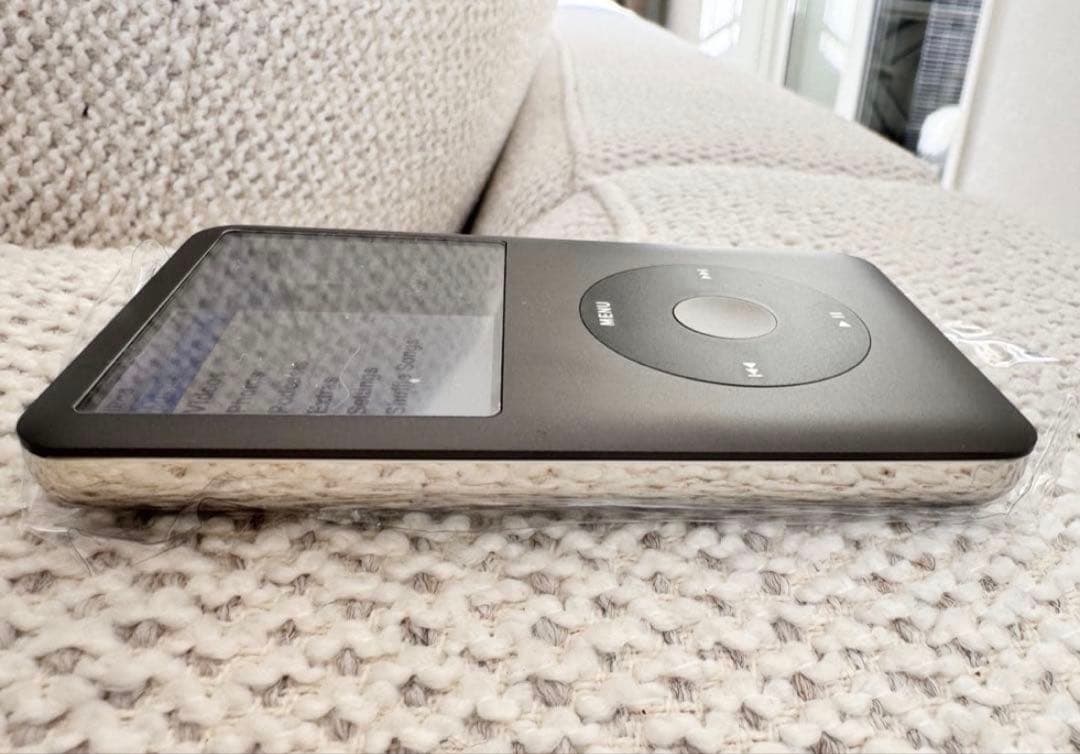 極美品 iPod classic 120GB ブラック新品電池 パネル