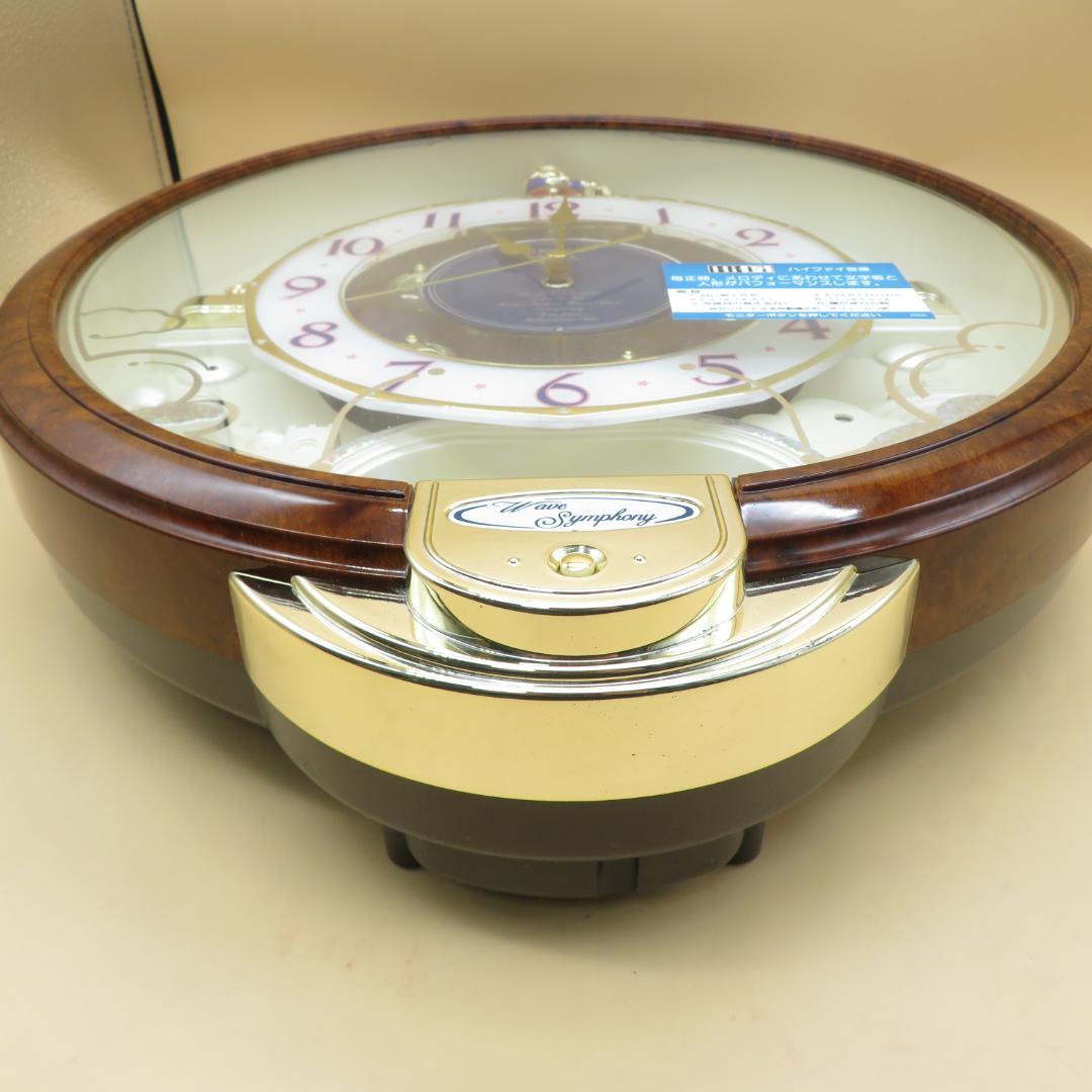 動作良好　SEIKO RE910B　電波時計　からくり時計