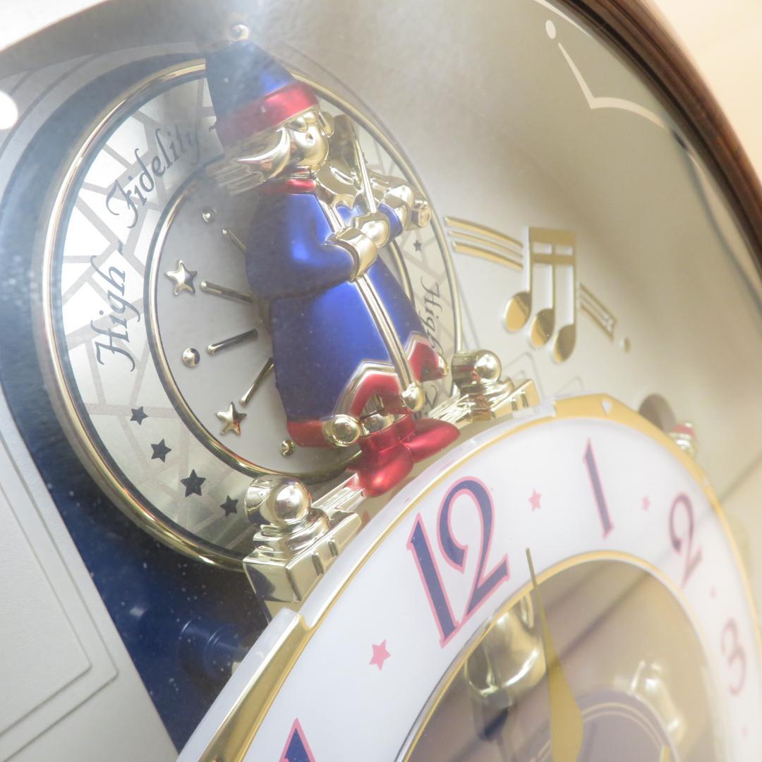 動作良好　SEIKO RE910B　電波時計　からくり時計