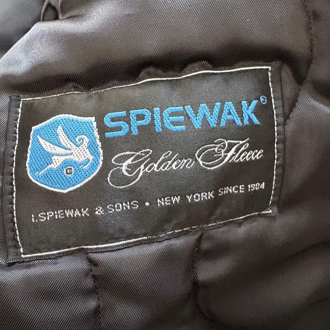 SPIEWAK N-3B モッズコート　ミリタリーコート　ファー　黒　XL