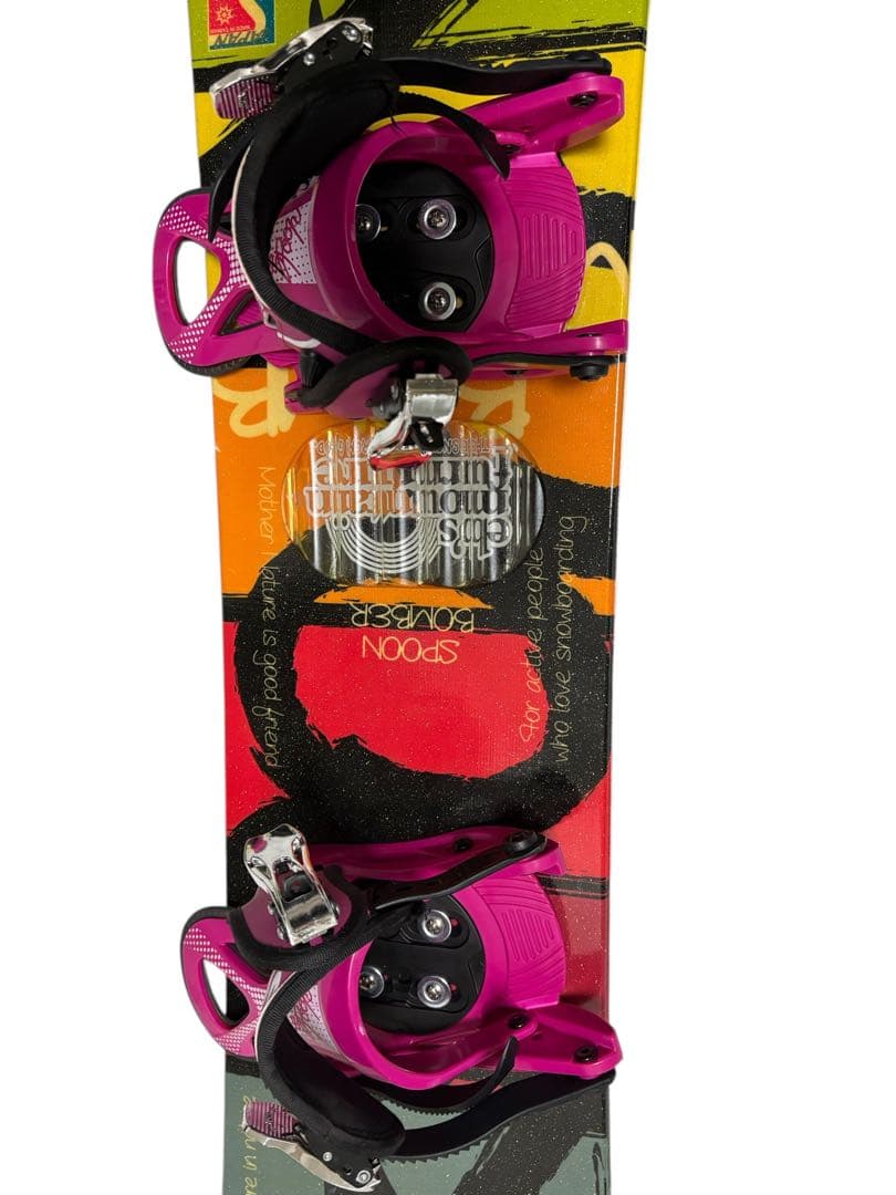 【コスパ最強セット】SPOON キッズ用 ボード+ビンディング 128×S