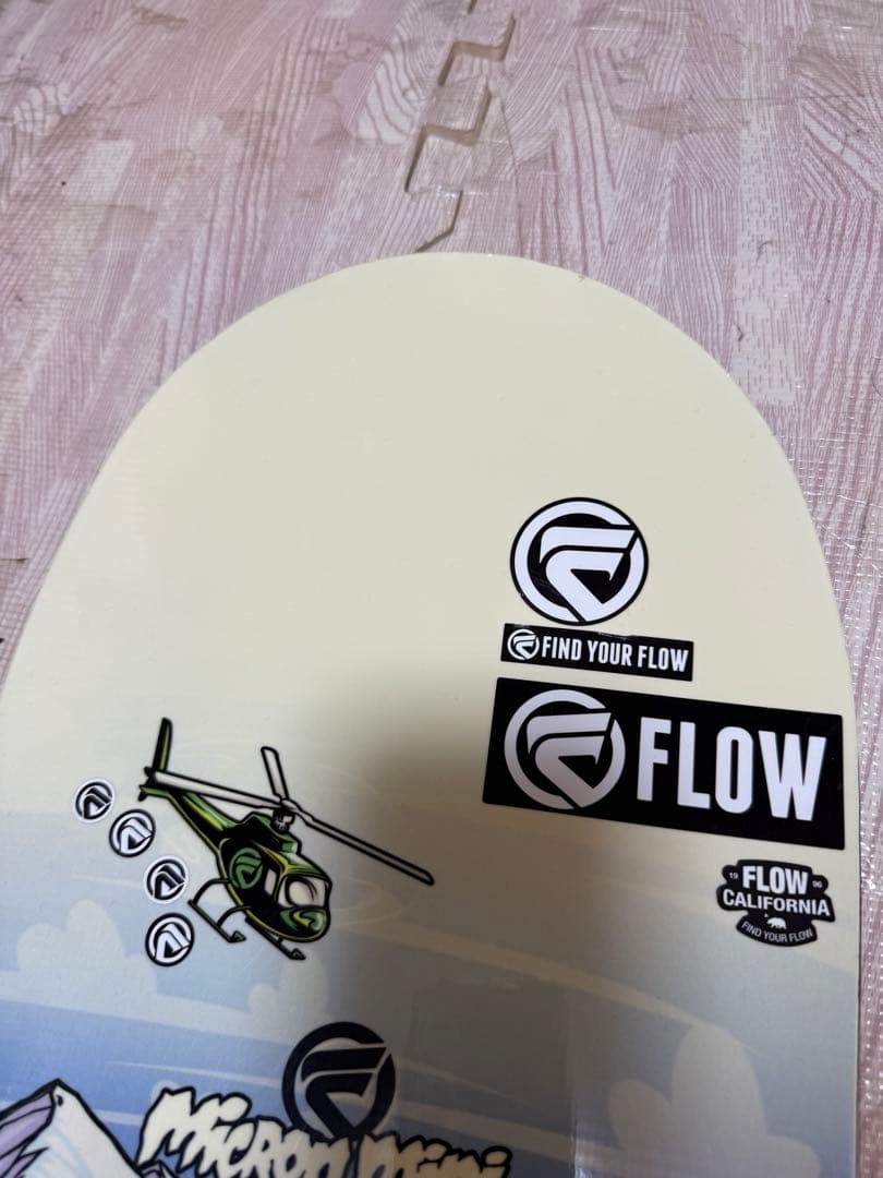 レ*ズ様 子供用Flow スノーボード 100センチ‼️バインディング付き