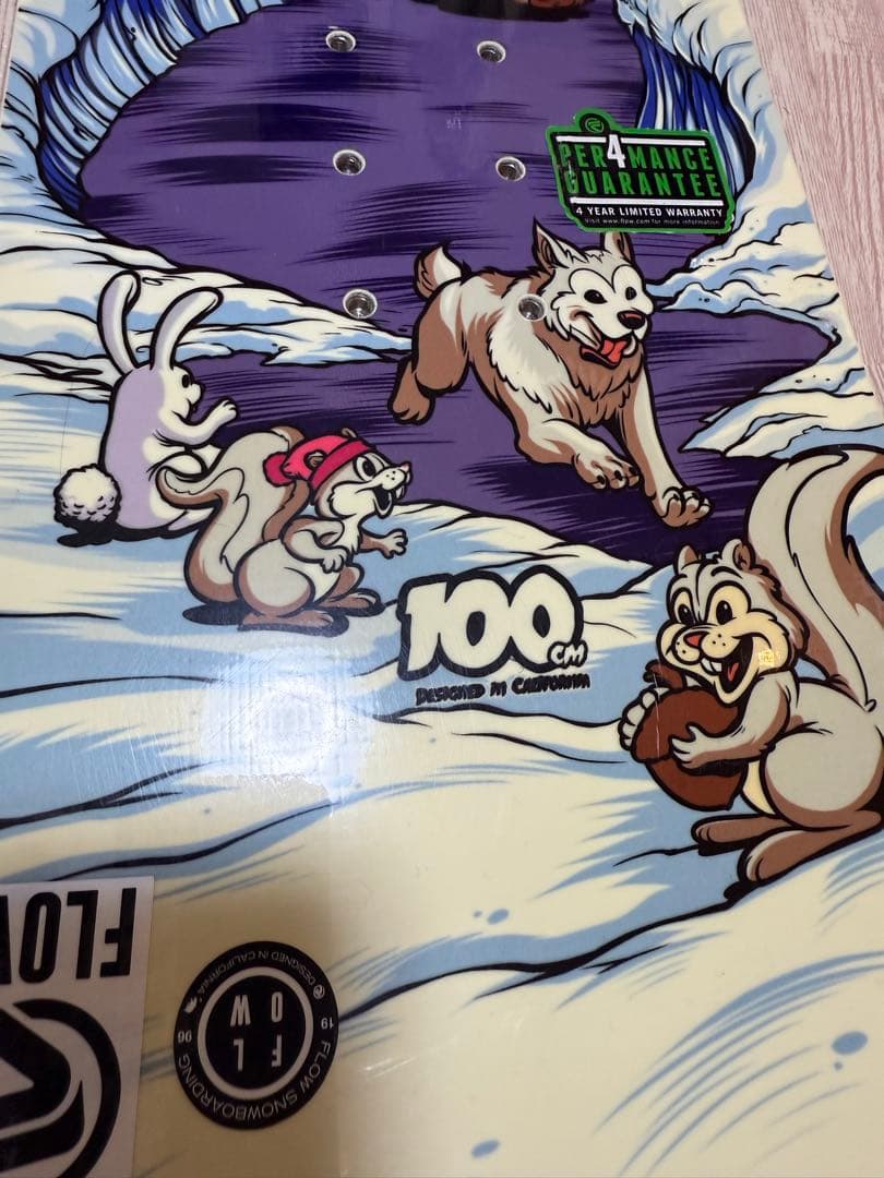 レ*ズ様 子供用Flow スノーボード 100センチ‼️バインディング付き