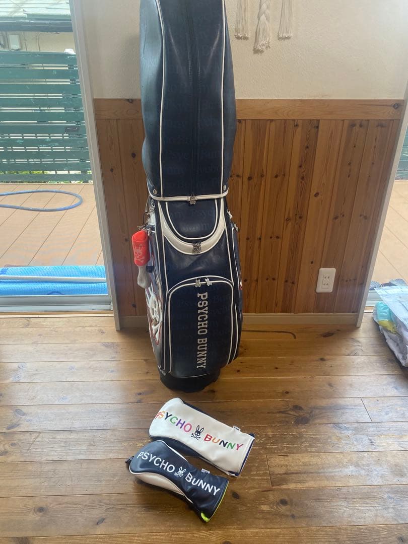 PYSCHO BUNNY/サイコバニーキャディバッグ　ボールポーチ付