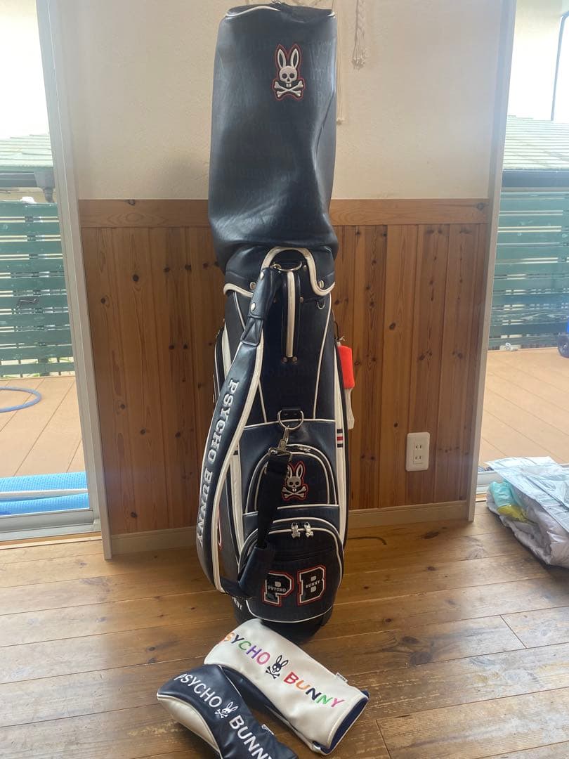 PYSCHO BUNNY/サイコバニーキャディバッグ　ボールポーチ付