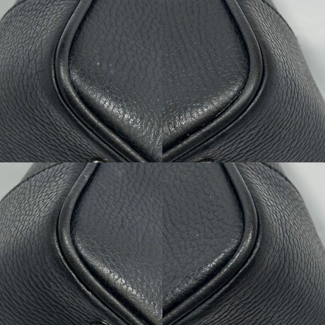 【美品】バーバリー トートバッグ レザー ノバチェック 肩掛け A4可 大容量