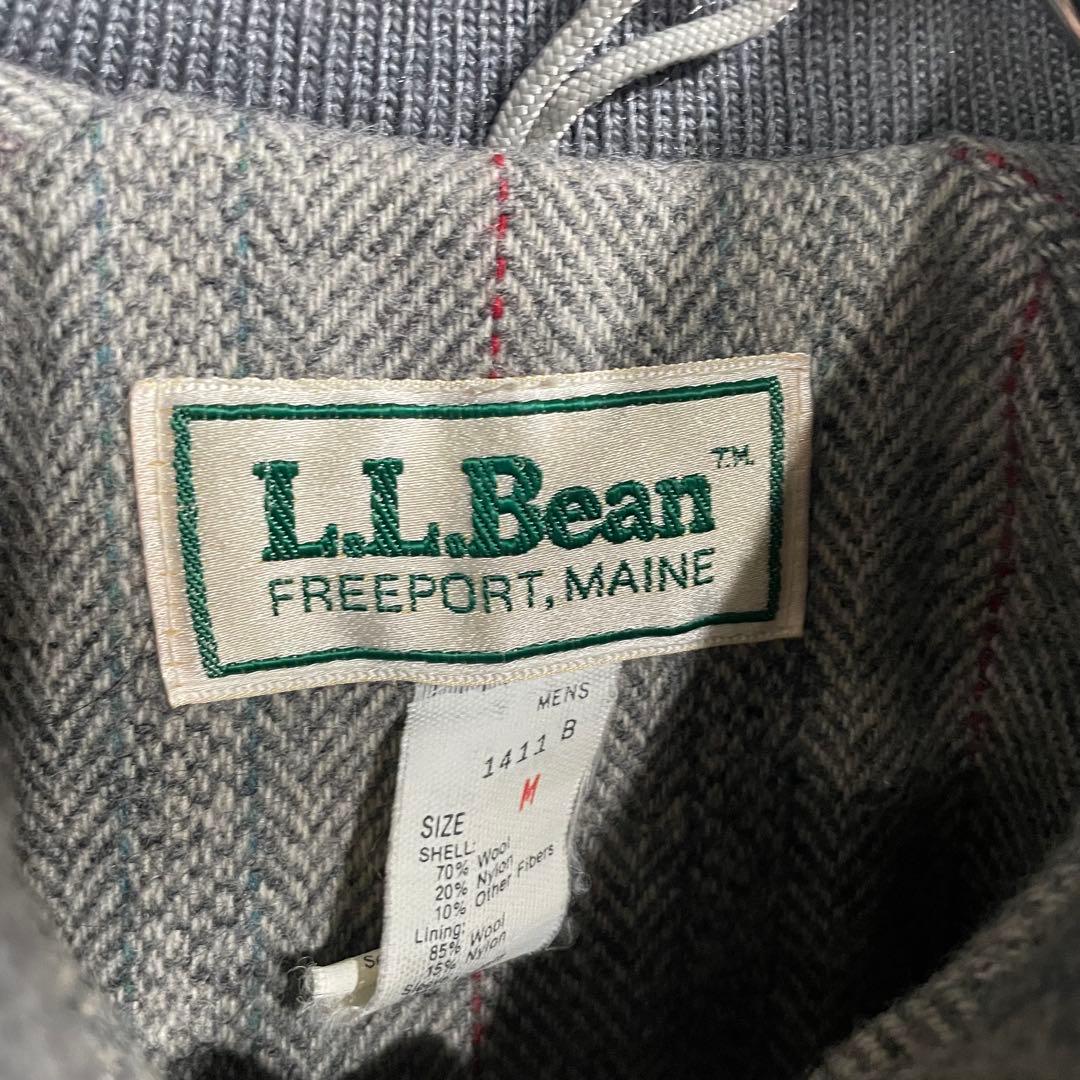 90s L.L.Bean ウール　ストームコート　ジャケット　M
