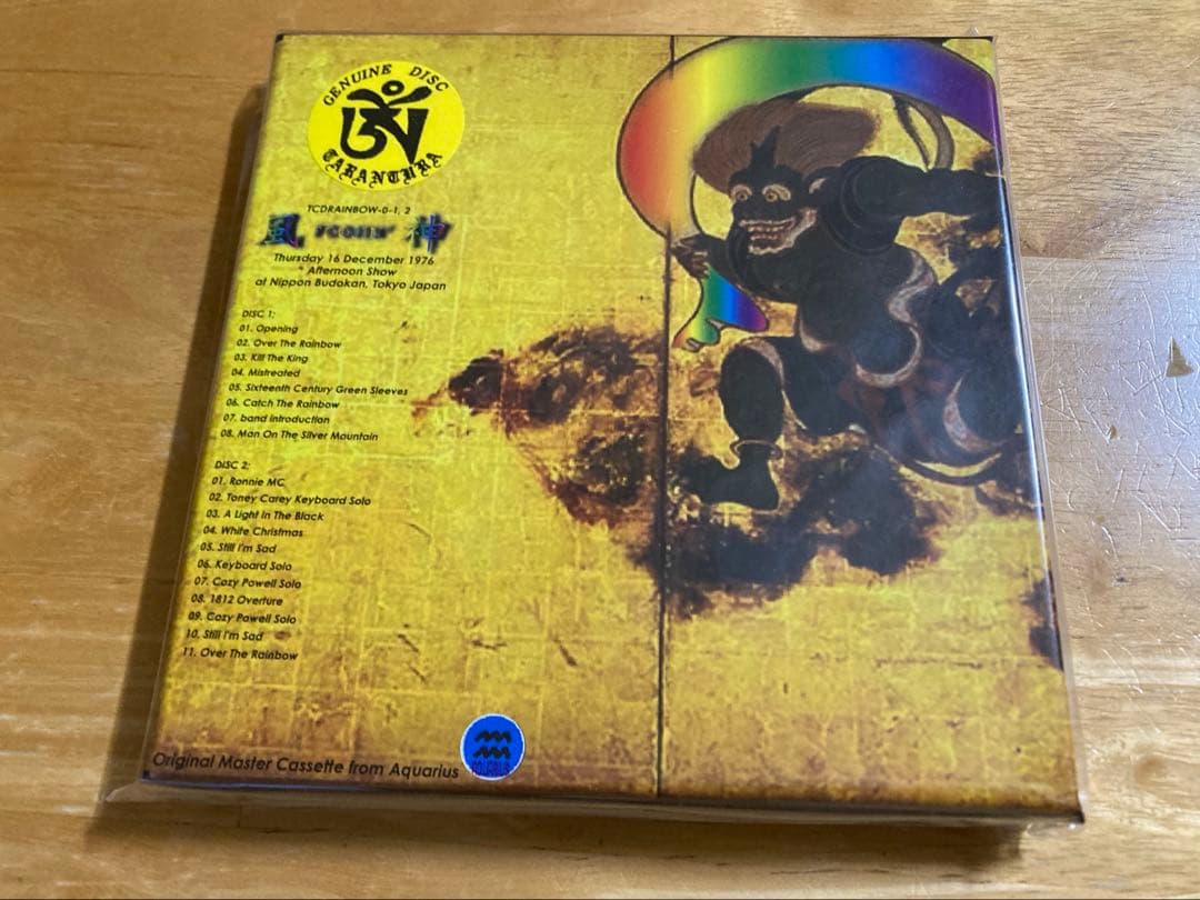 ☆新品未使用☆RAINBOW☆風神 雷神 の函☆4CD BOX☆