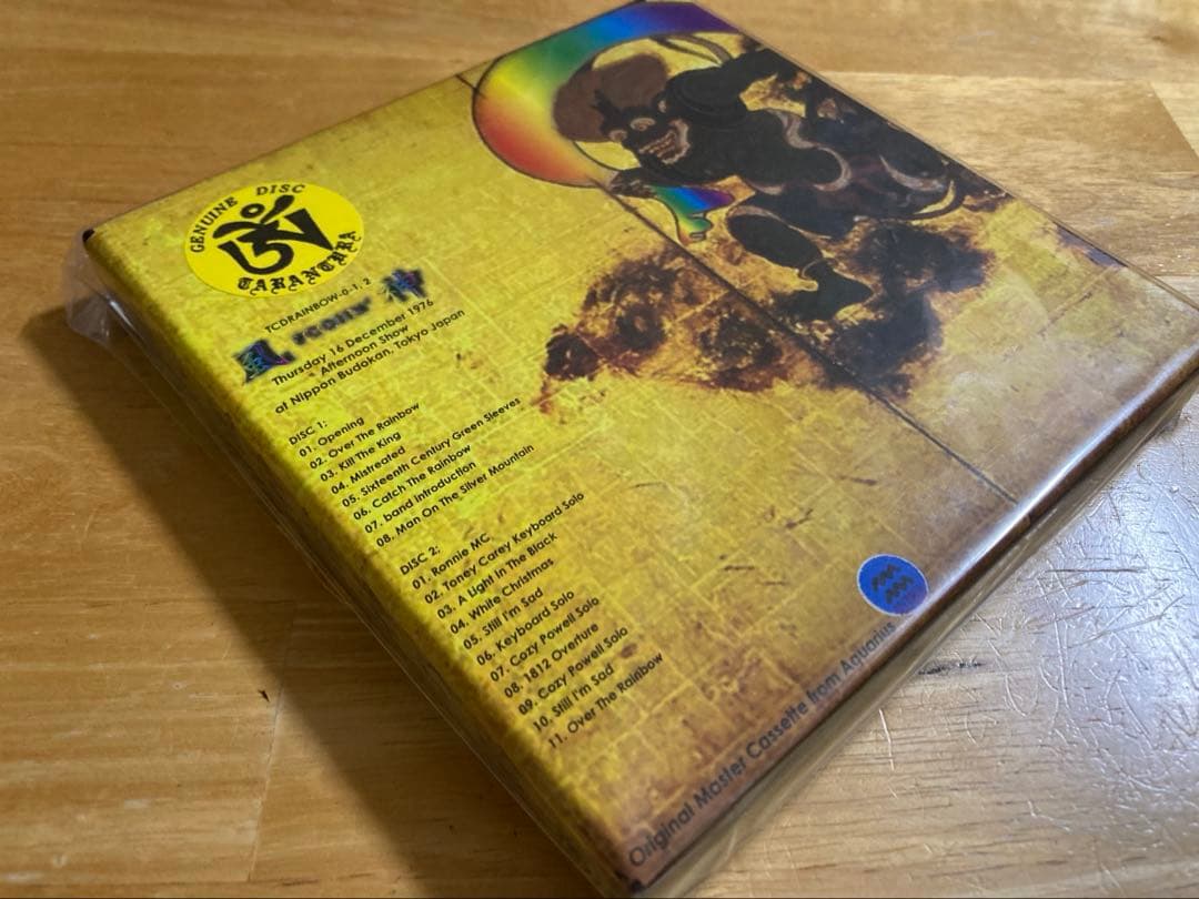 ☆新品未使用☆RAINBOW☆風神 雷神 の函☆4CD BOX☆