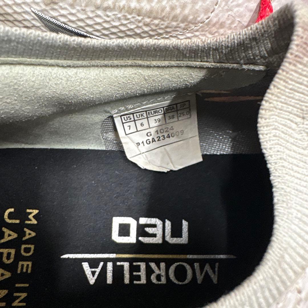 @DRTさん専用ミズノ　モレリアネオ　25.0cm