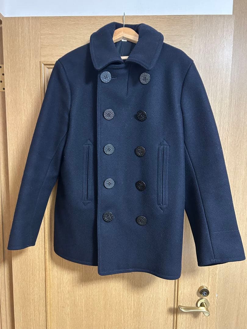 バズリクソンズ　ネイビー pコート サイズ38