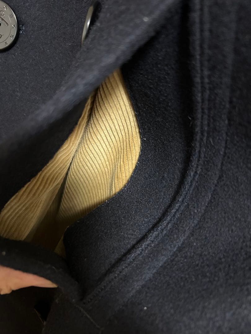 バズリクソンズ　ネイビー pコート サイズ38