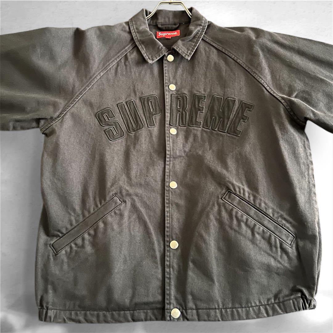 シュプリーム　Supreme ブラックデニムジャケット　Mサイズ