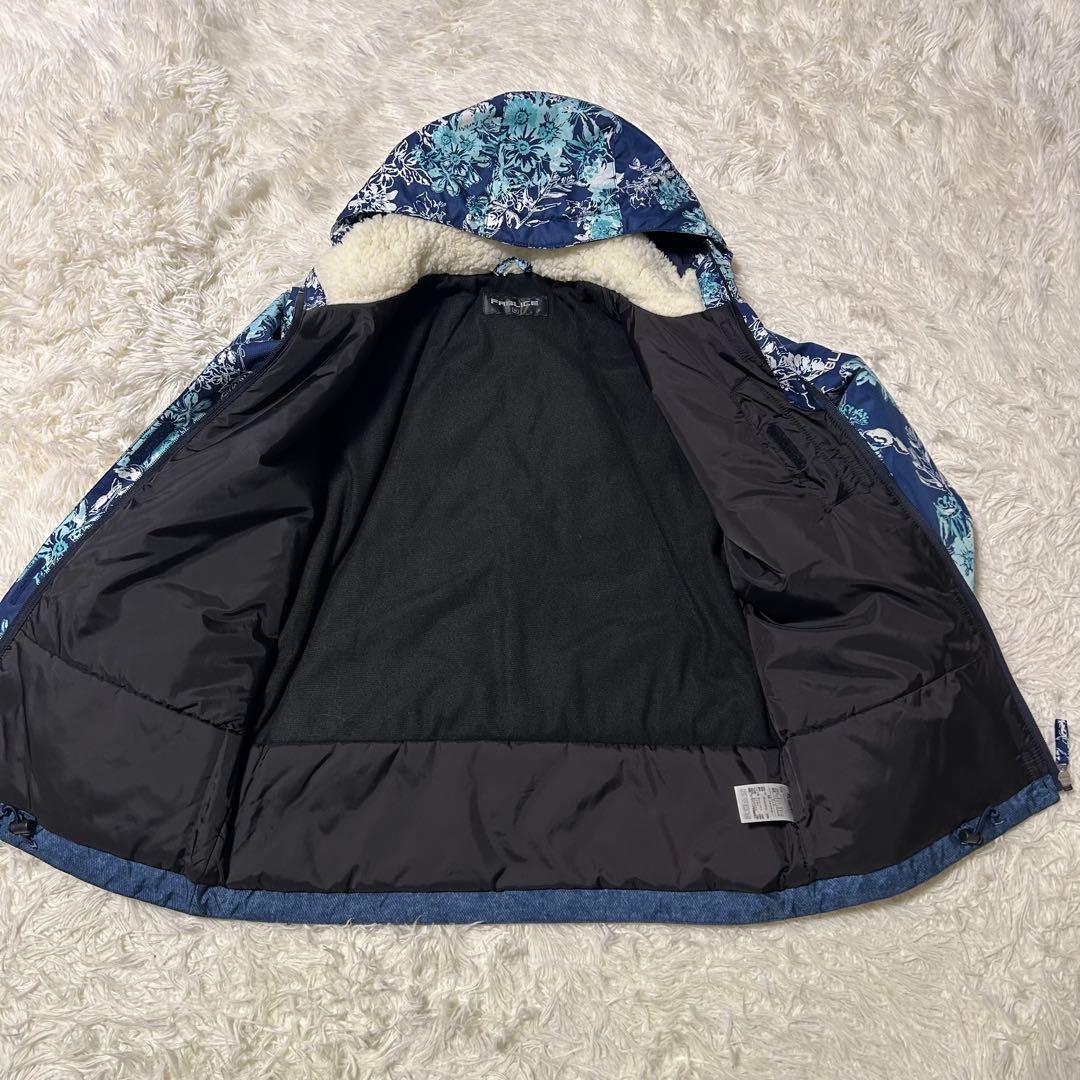 【美品】FABLICE ファブリス スキーウェア 上下 総柄 花柄 M