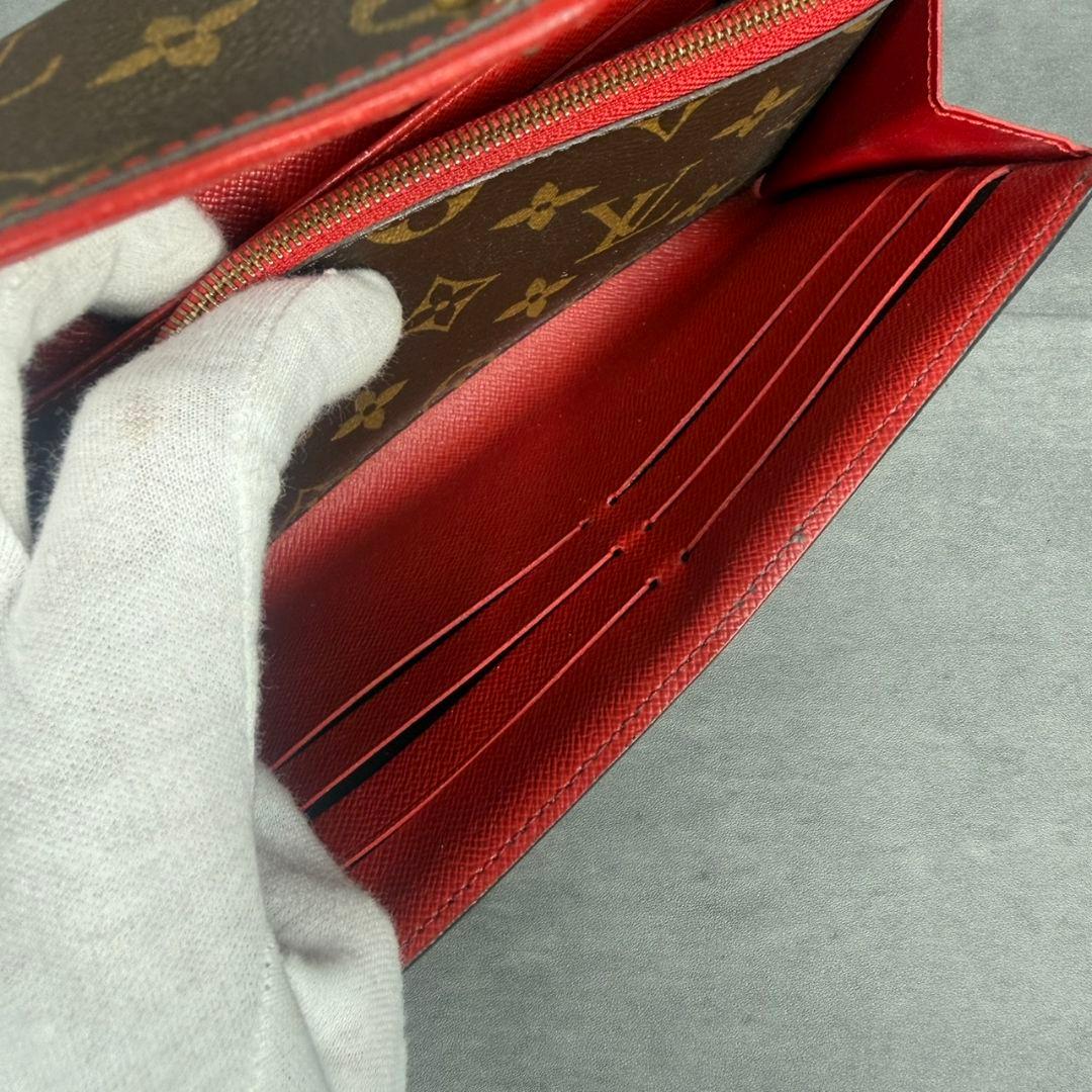 【良品】ルイヴィトン ポルトフォイユ サラ レティーロ モノグラム 長財布