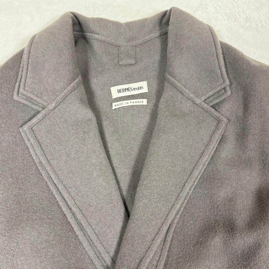 ★美品★エルメス★マルジェラ期★コート★2way★カシミア★42（XL）★
