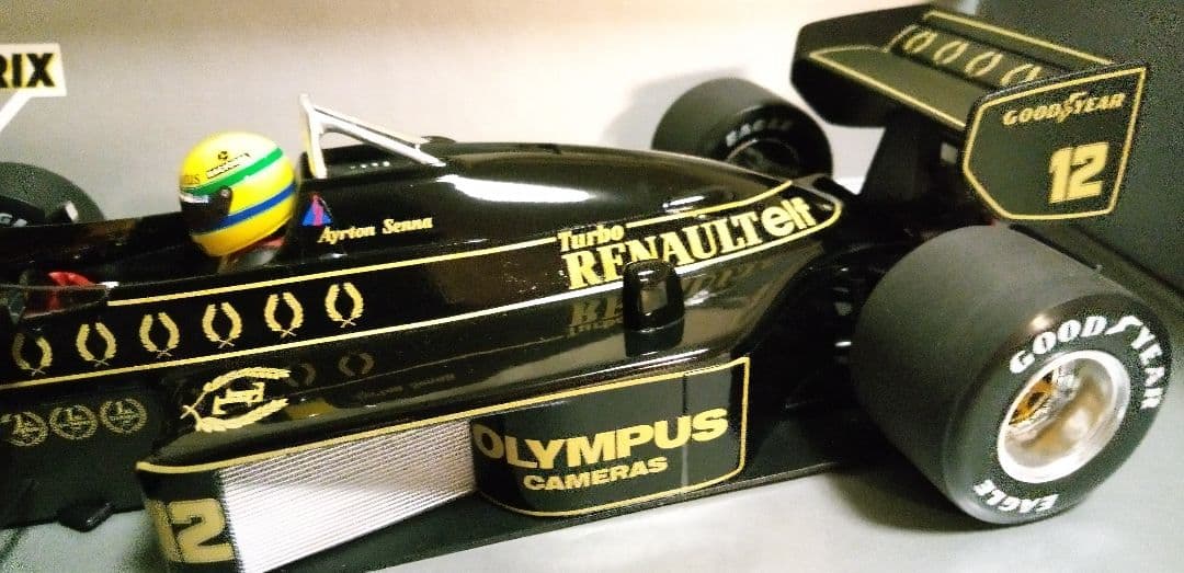 ミニチャンプス 1/18 F1 ロータス 97T ルノー A.セナ